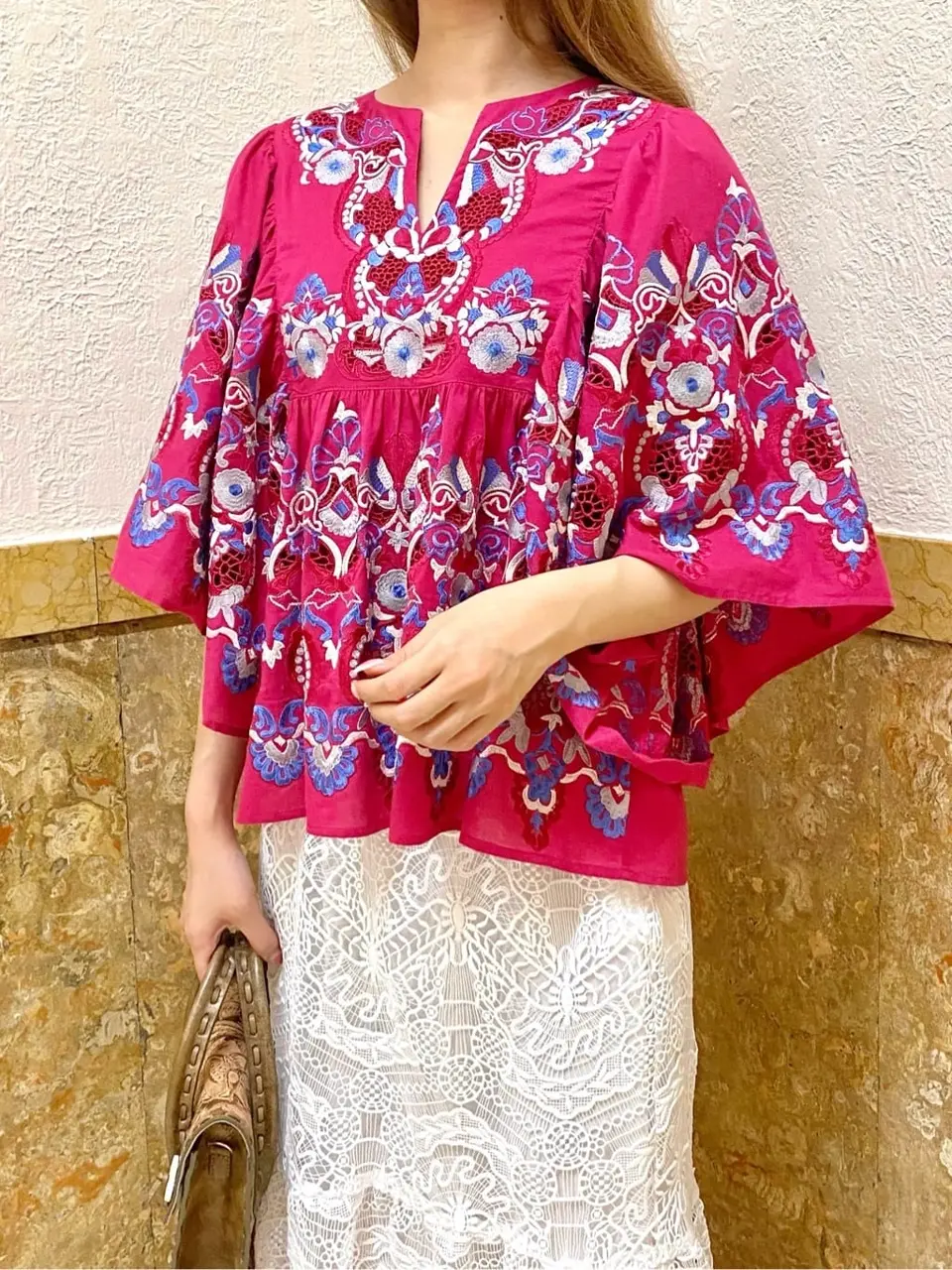 GRACE CONTINENTAL MORITA AI コーディネート画像