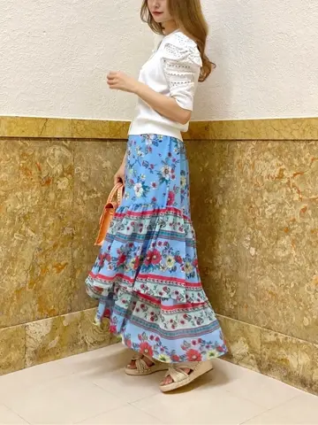 GRACE CONTINENTAL MORITA AI コーディネート画像