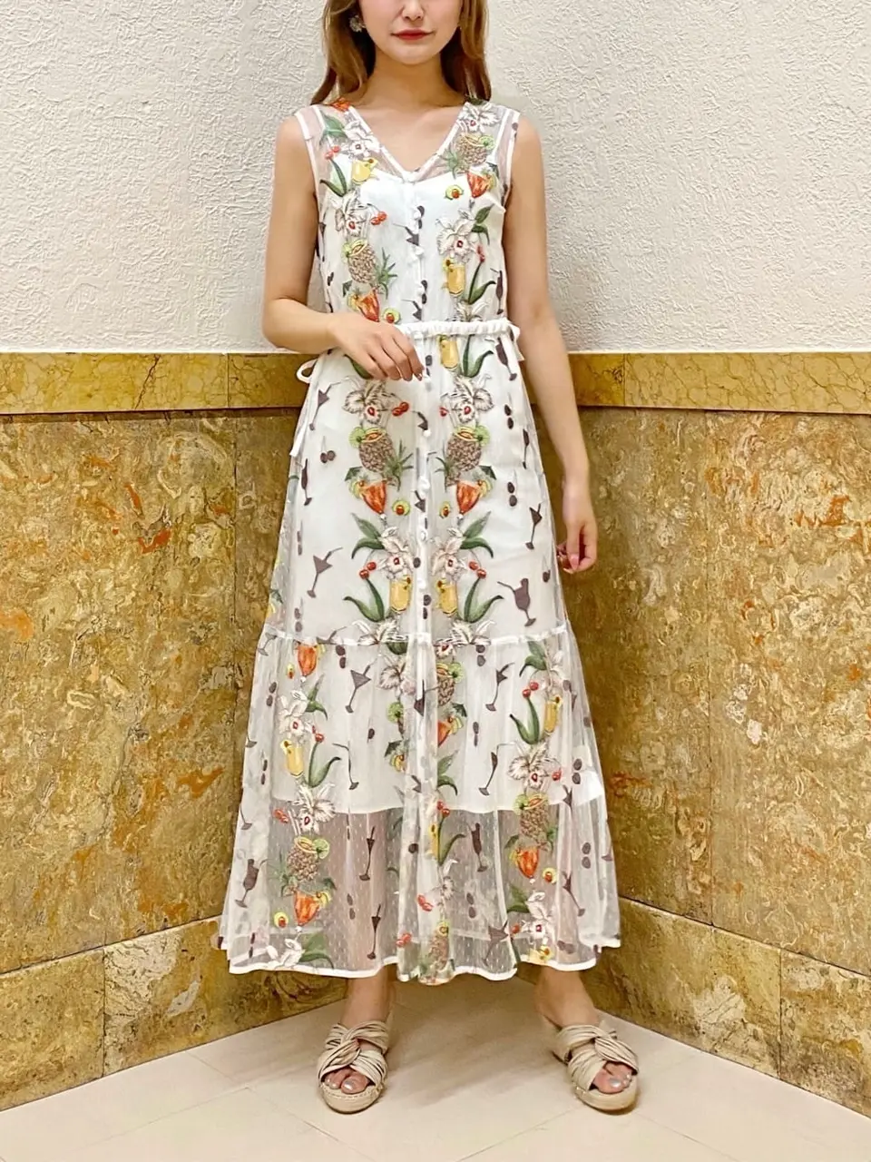 GRACE CONTINENTAL MORITA AI コーディネート画像