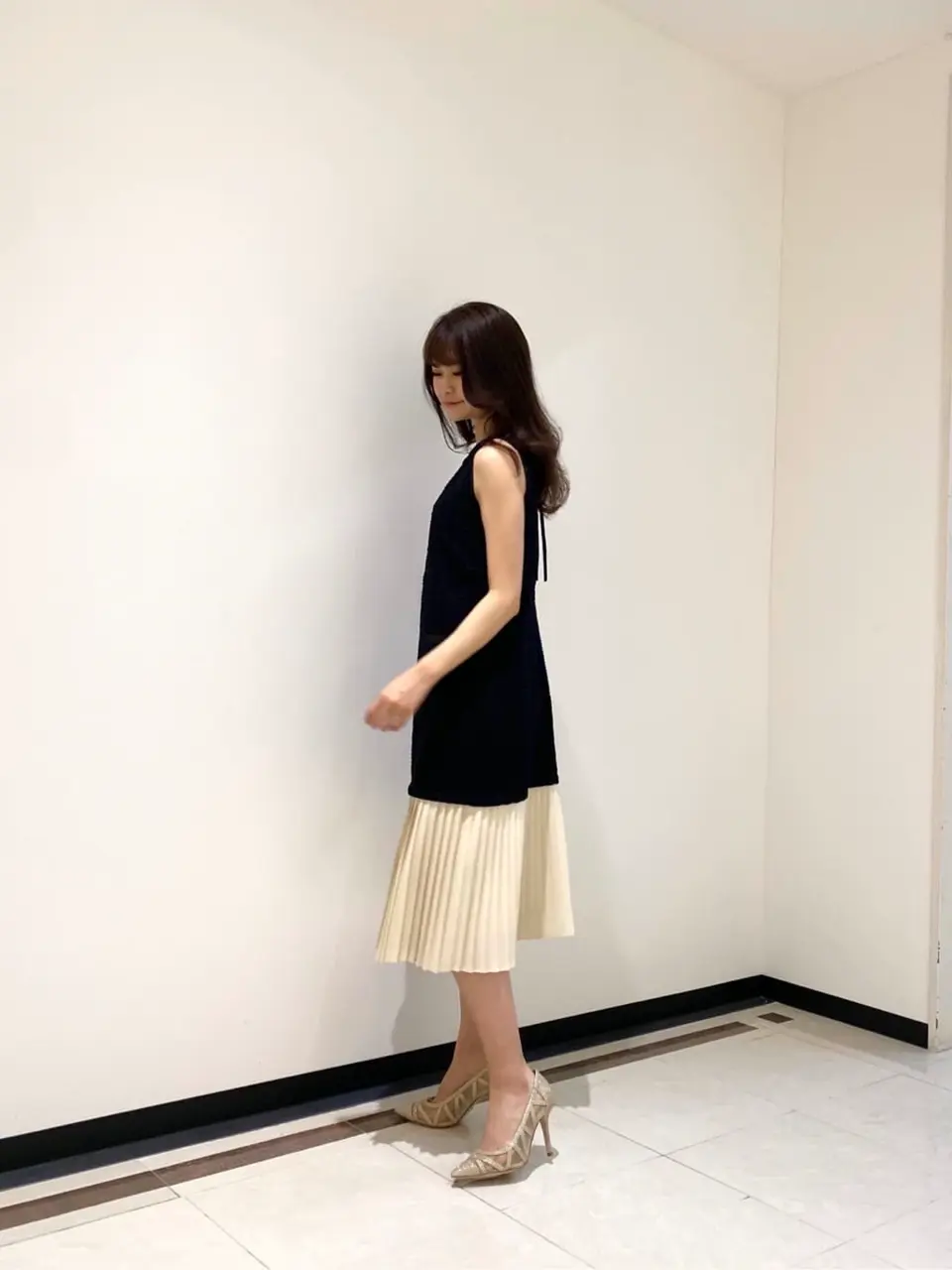 GRACE CONTINENTAL MORITA AI コーディネート画像