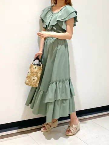 GRACE CONTINENTAL MORITA AI コーディネート画像