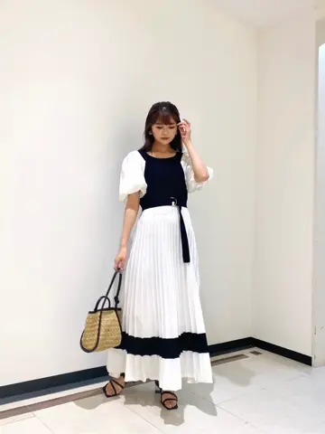 GRACE CONTINENTAL MORITA AI コーディネート画像