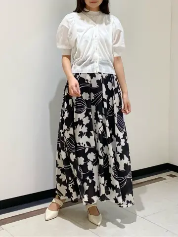 GRACE CONTINENTAL MORITA AI コーディネート画像