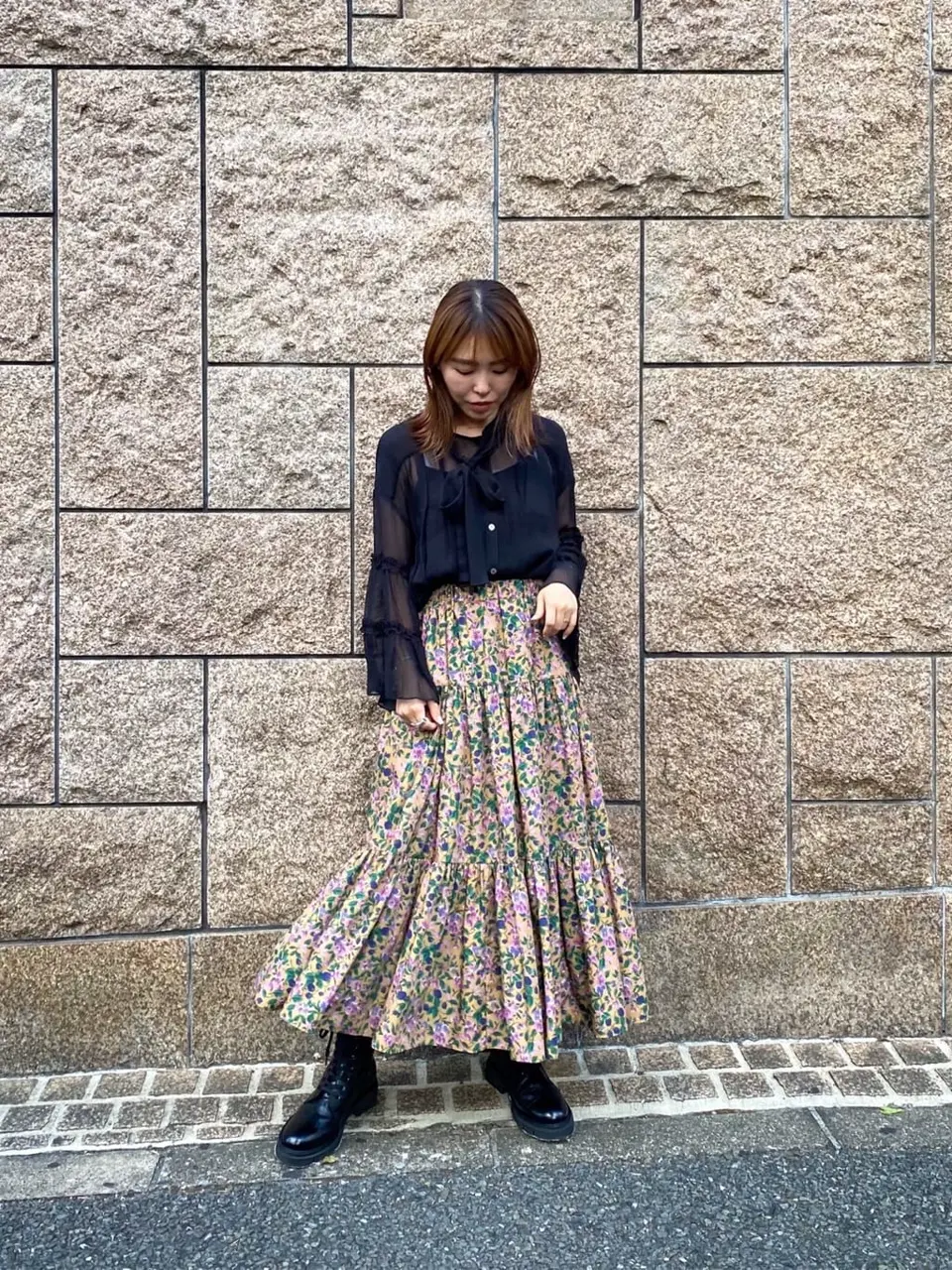 GRACE CONTINENTAL 古川温子 コーディネート画像