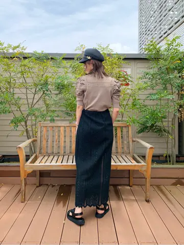 GRACE CONTINENTAL A.Kameyama コーディネート画像