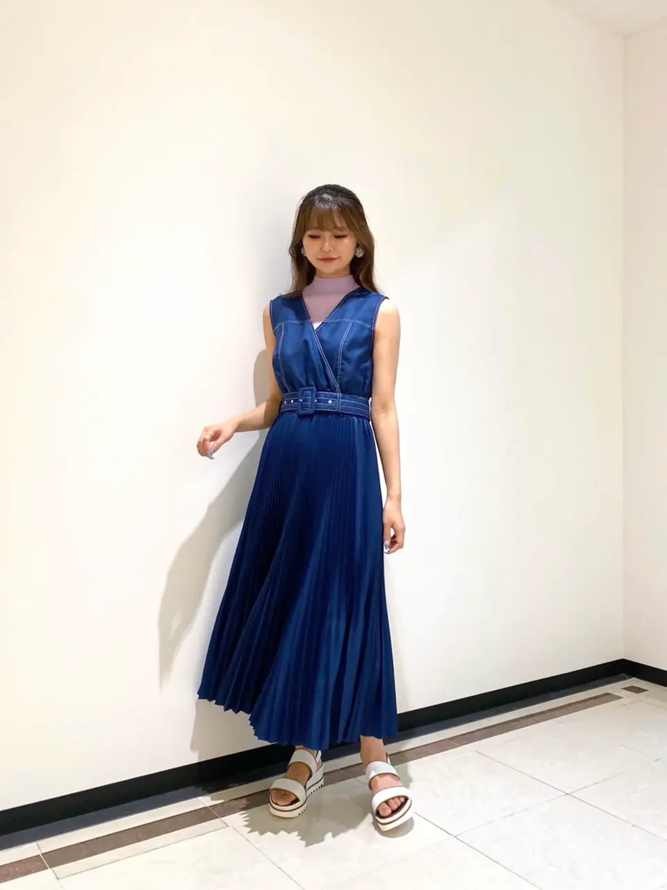 GRACE CONTINENTAL MORITA AI コーディネート画像