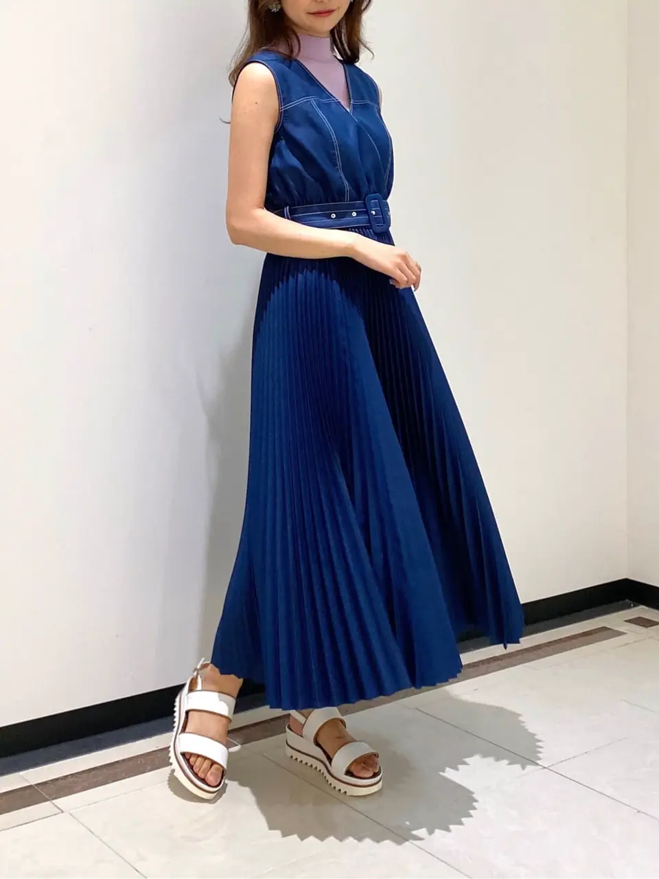 GRACE CONTINENTAL MORITA AI コーディネート画像