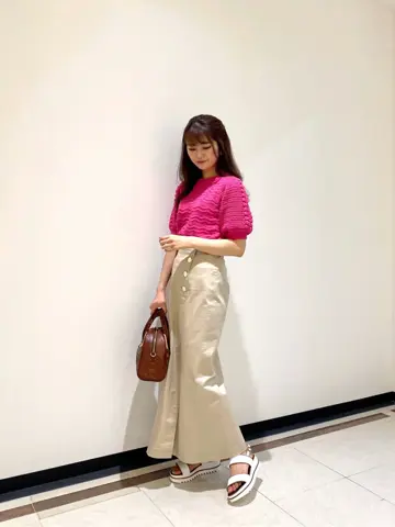 GRACE CONTINENTAL MORITA AI コーディネート画像