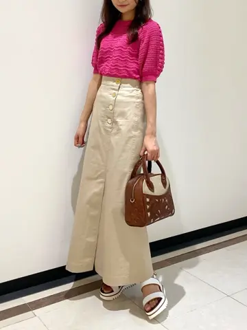 GRACE CONTINENTAL MORITA AI コーディネート画像