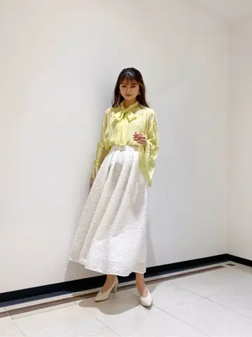 GRACE CONTINENTAL MORITA AI コーディネート画像