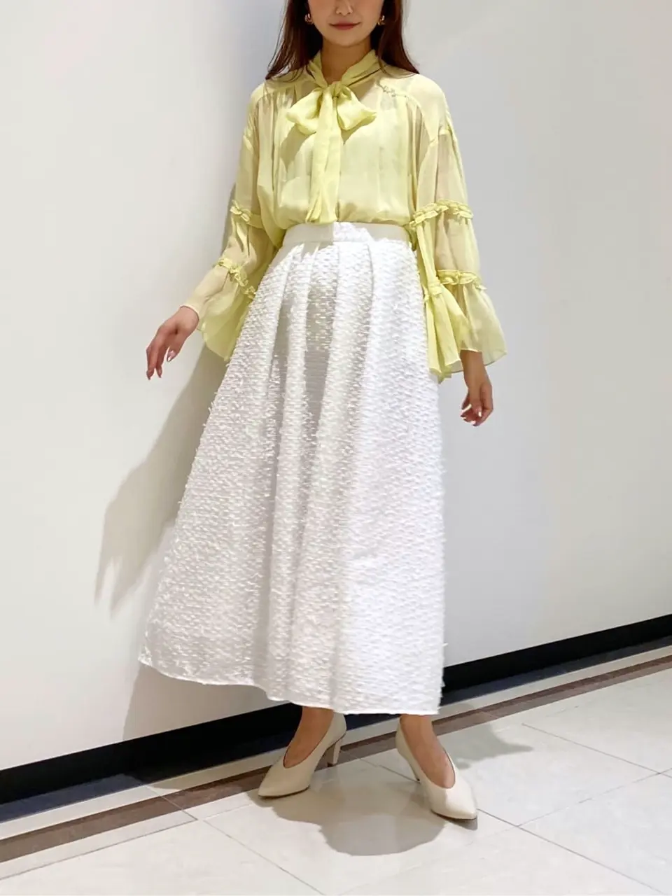 GRACE CONTINENTAL MORITA AI コーディネート画像