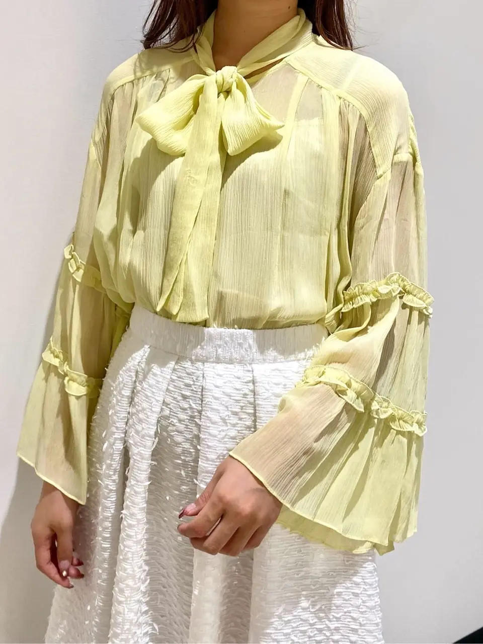 GRACE CONTINENTAL MORITA AI コーディネート画像