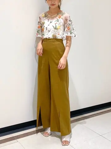 GRACE CONTINENTAL MORITA AI コーディネート画像