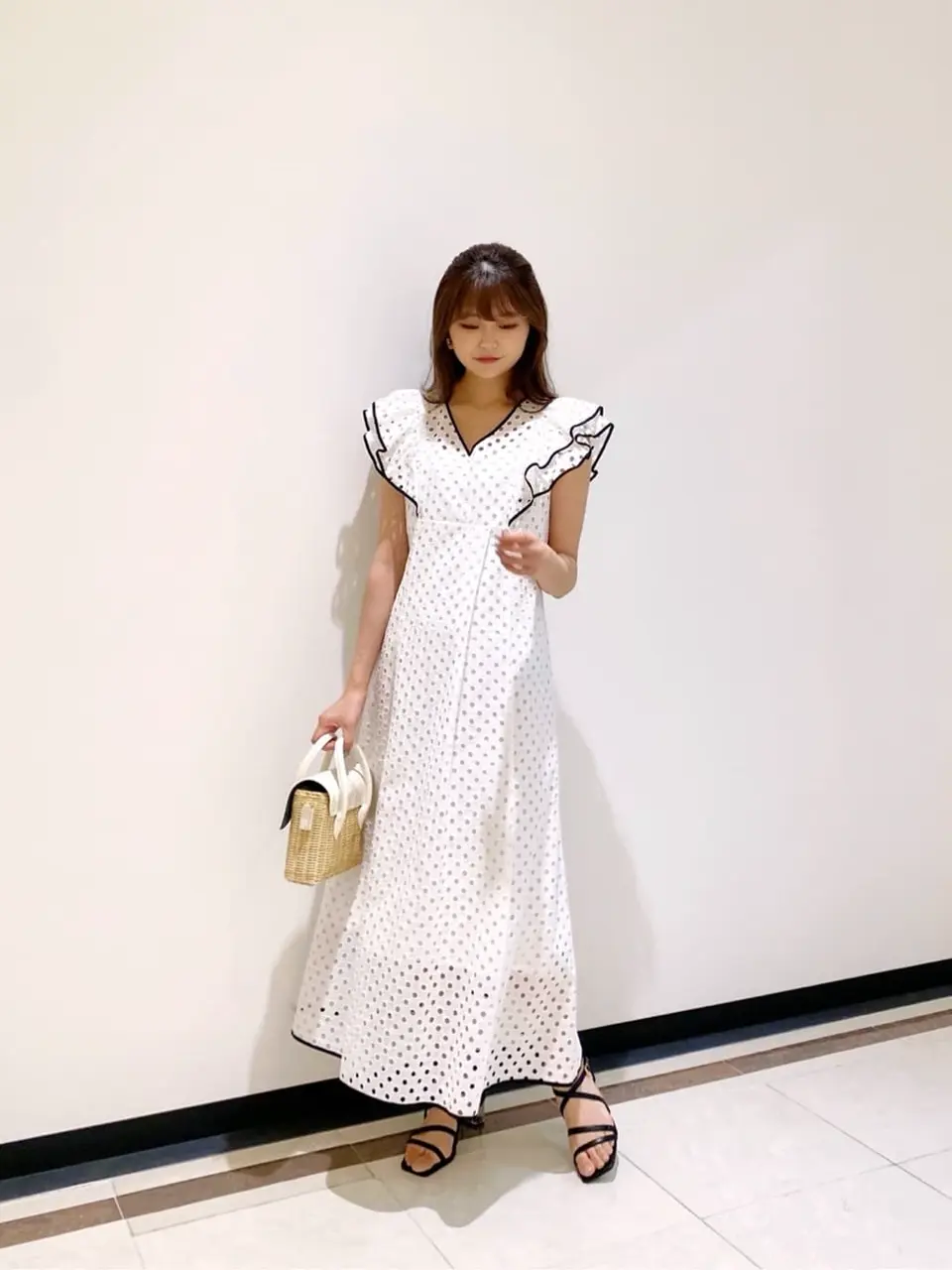 GRACE CONTINENTAL MORITA AI コーディネート画像