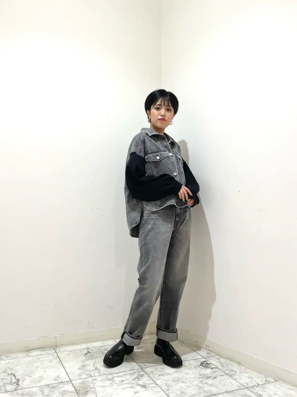 GRACE CONTINENTAL yoshi コーディネート画像