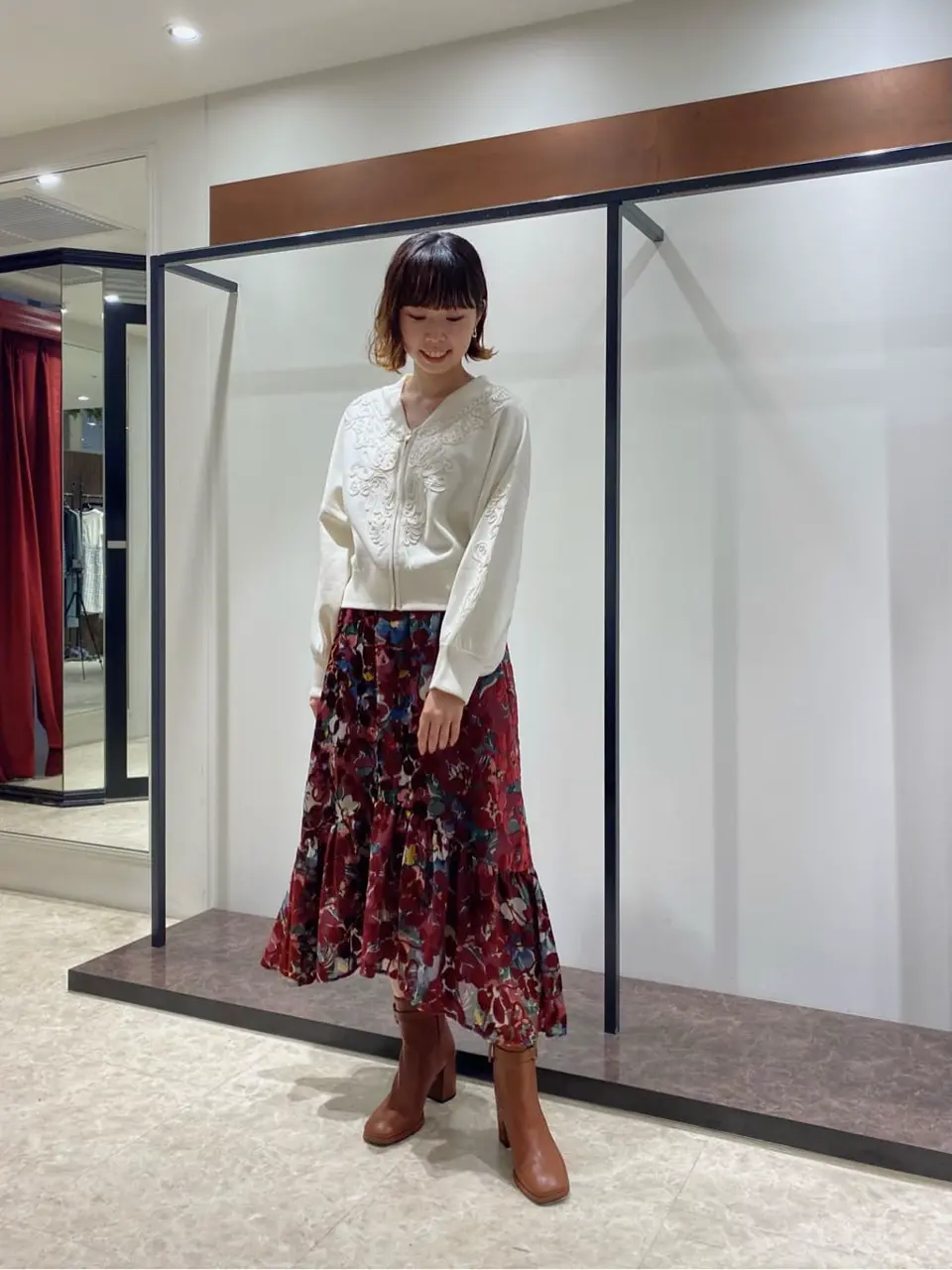 GRACE CONTINENTAL Abe コーディネート画像