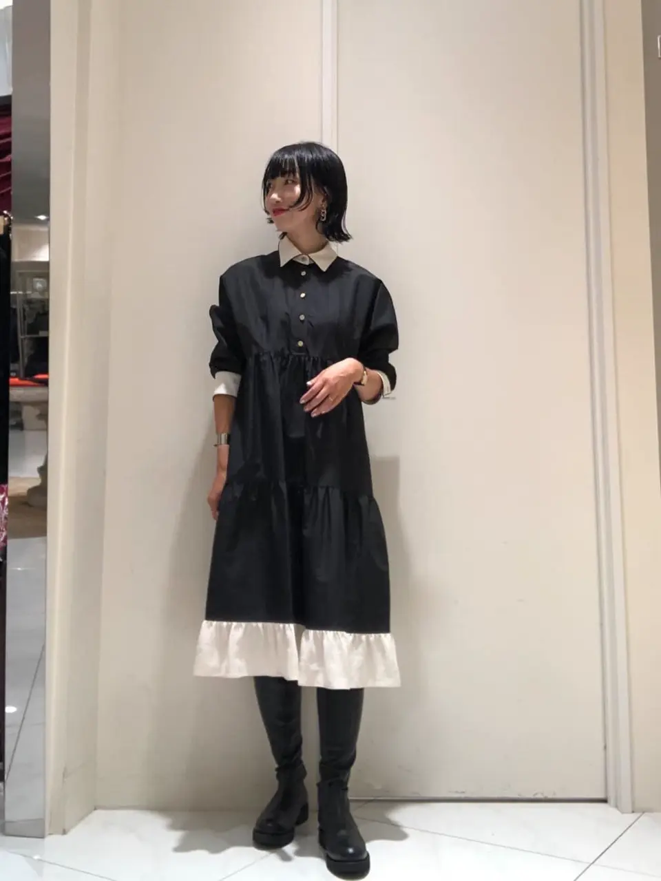 GRACE CONTINENTAL 尾田亜沙美 コーディネート画像