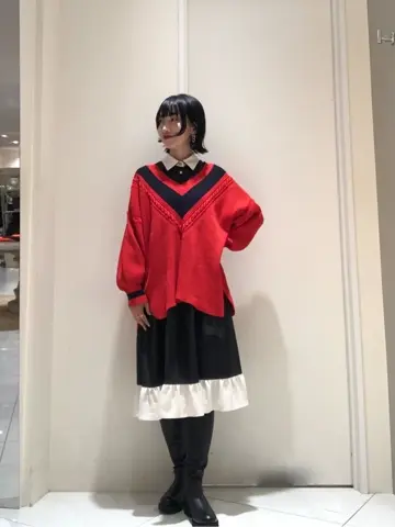 GRACE CONTINENTAL 尾田亜沙美 コーディネート画像