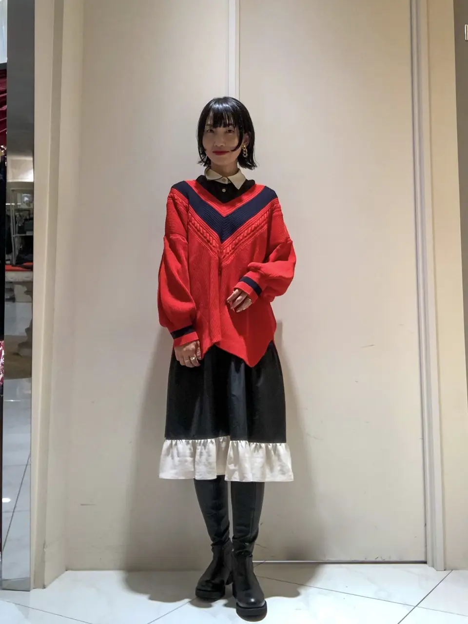 GRACE CONTINENTAL 尾田亜沙美 コーディネート画像