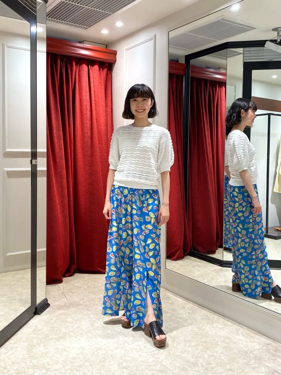 GRACE CONTINENTAL Abe コーディネート画像