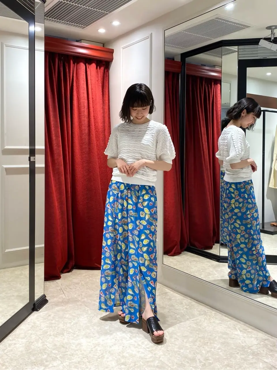 GRACE CONTINENTAL Abe コーディネート画像