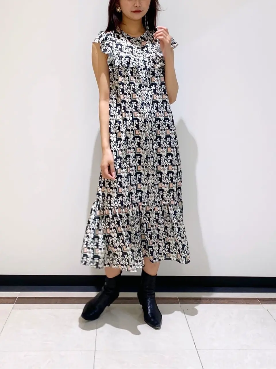 GRACE CONTINENTAL MORITA AI コーディネート画像