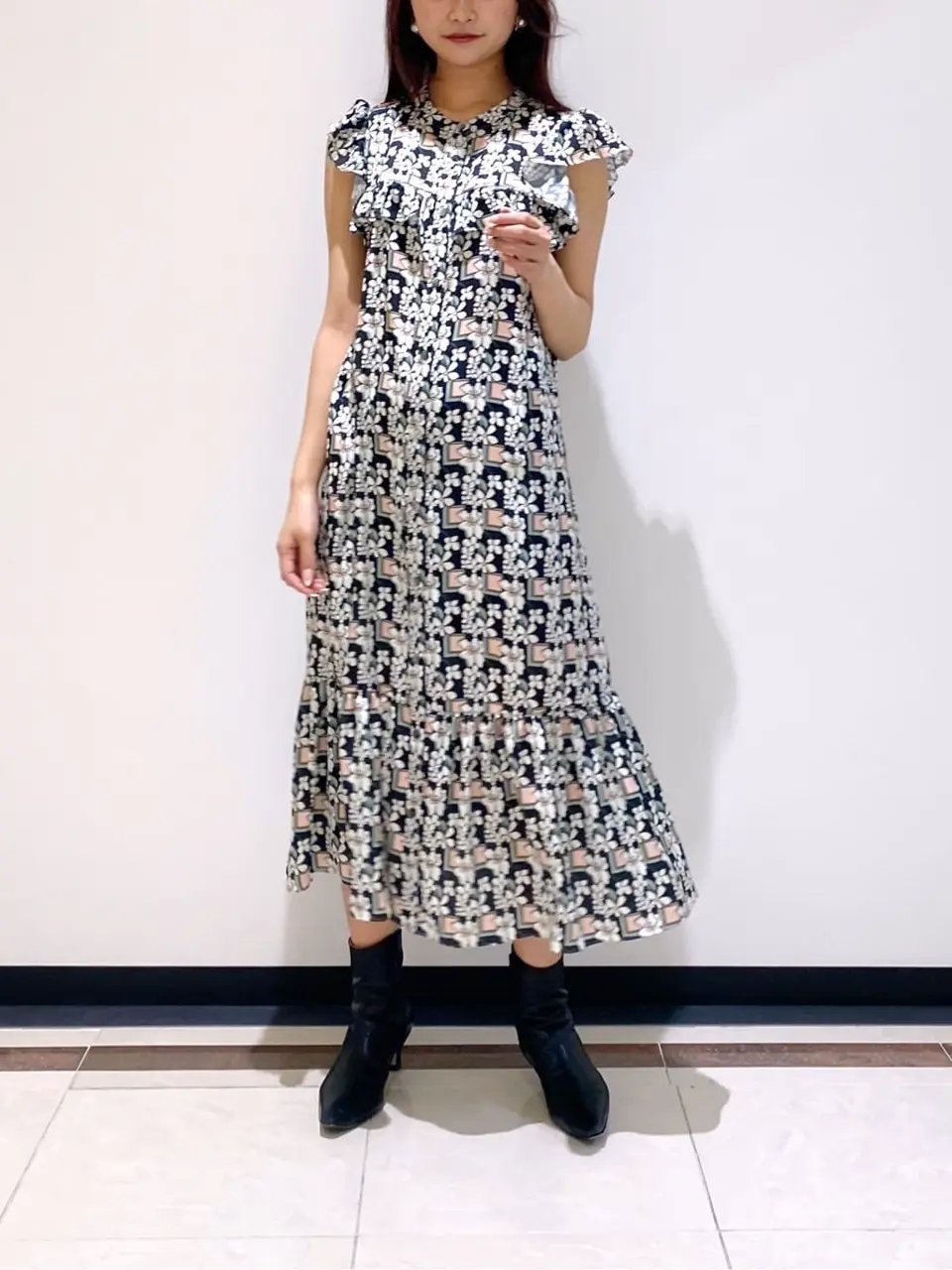 GRACE CONTINENTAL MORITA AI コーディネート画像