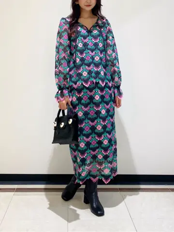 GRACE CONTINENTAL MORITA AI コーディネート画像