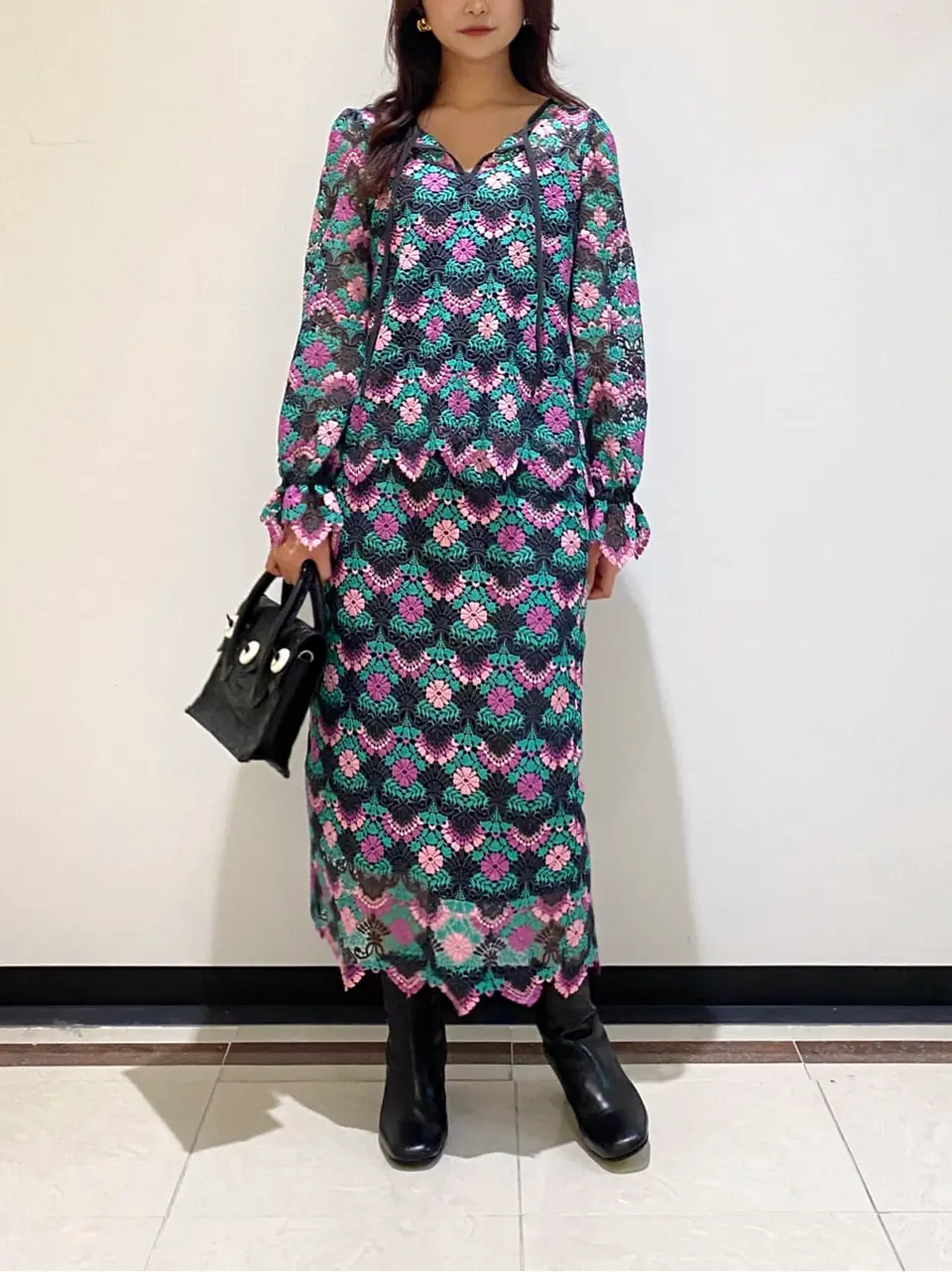 GRACE CONTINENTAL MORITA AI コーディネート画像