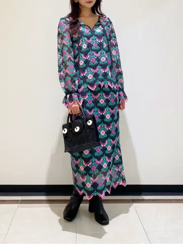 GRACE CONTINENTAL MORITA AI コーディネート画像