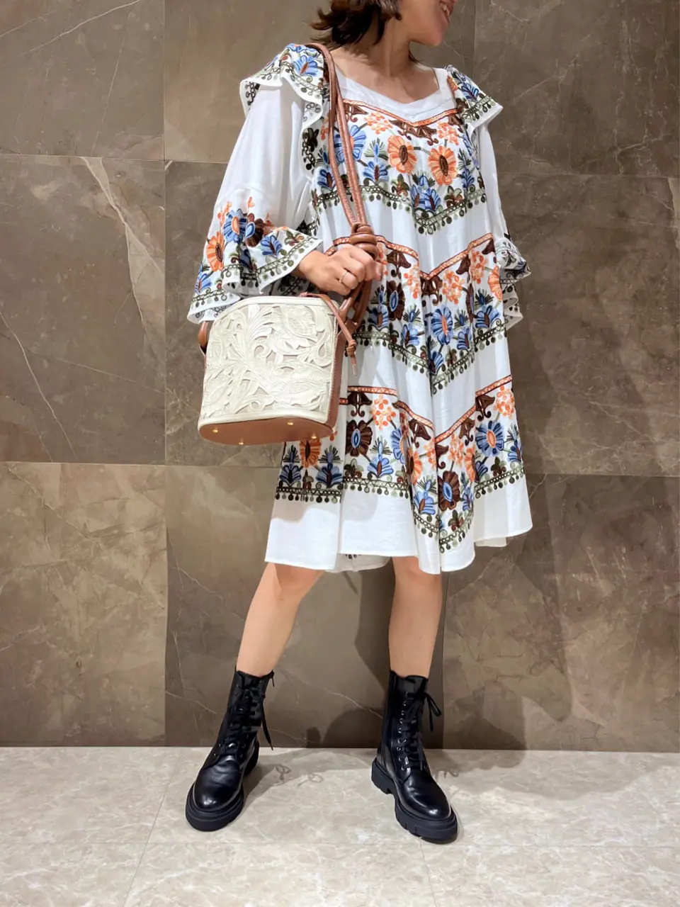 GRACE CONTINENTAL 穐山　香織 コーディネート画像