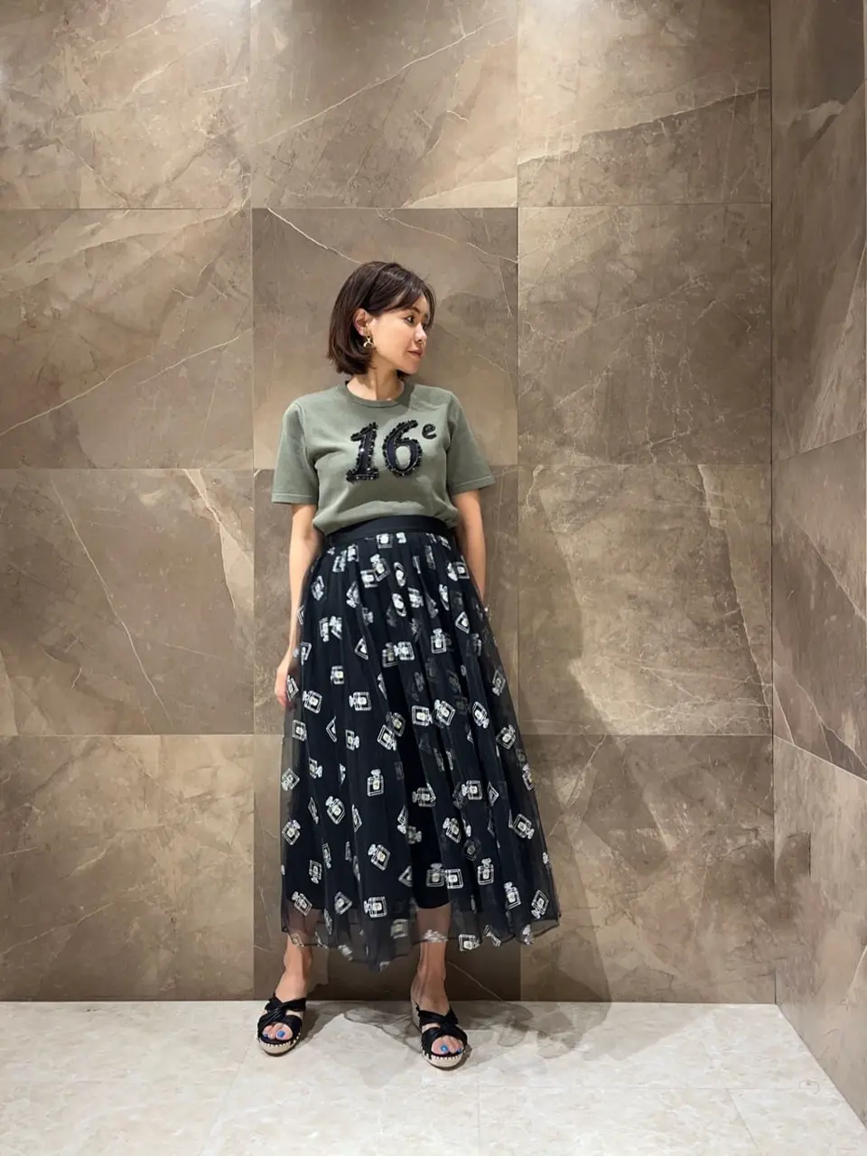 GRACE CONTINENTAL 穐山　香織 コーディネート画像