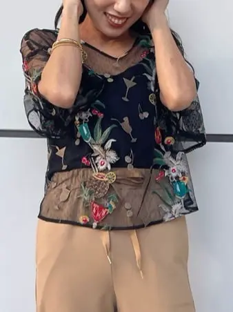 GRACE CONTINENTAL  Sekine コーディネート画像