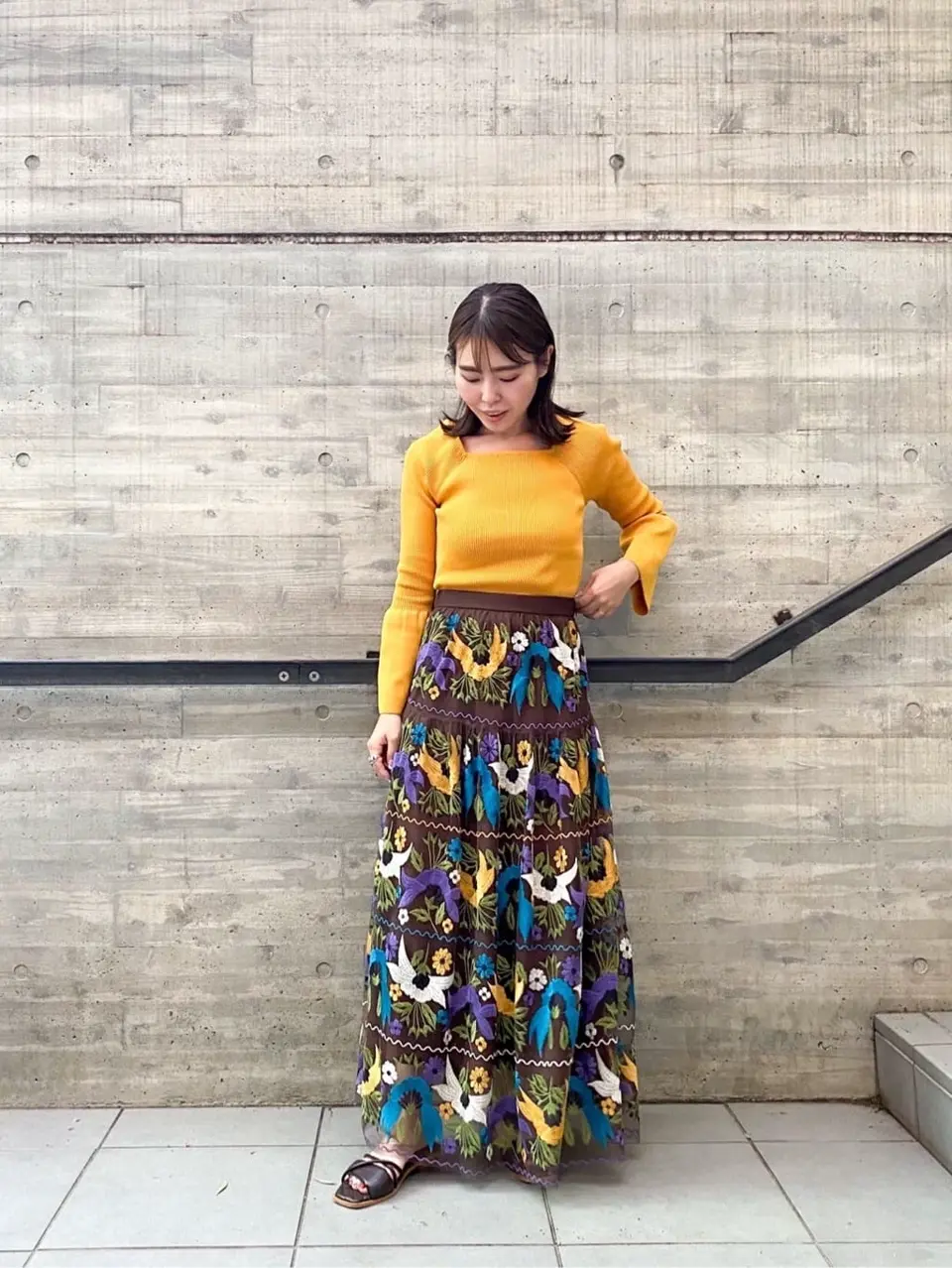 GRACE CONTINENTAL 古川温子 コーディネート画像