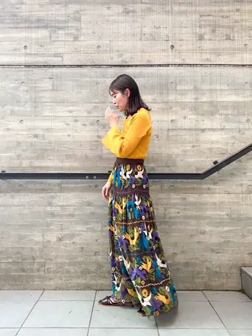 GRACE CONTINENTAL 古川温子 コーディネート画像