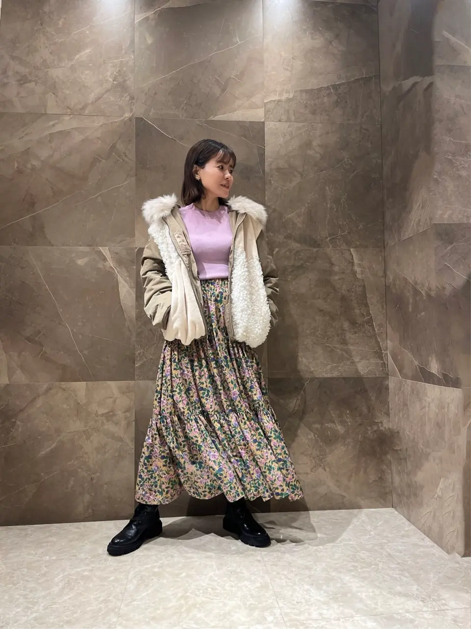 GRACE CONTINENTAL 穐山　香織 コーディネート画像