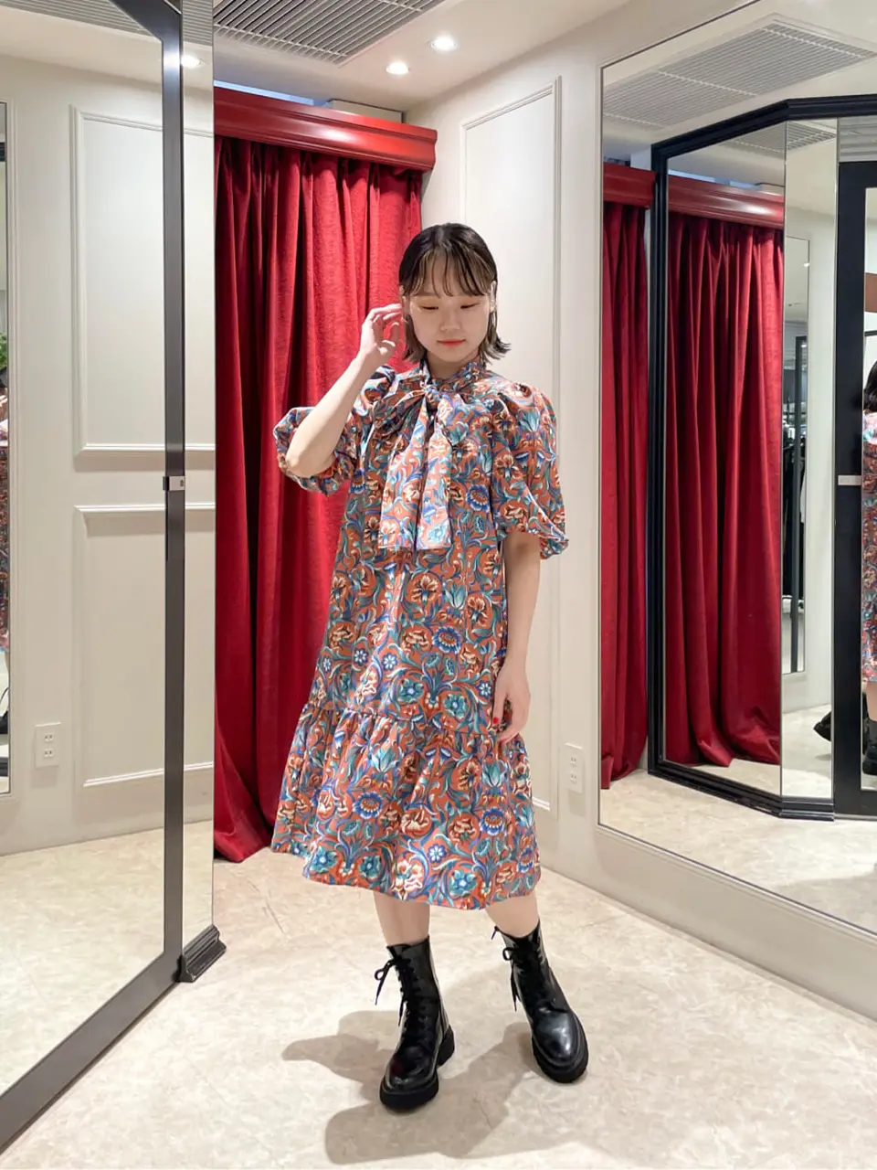 GRACE CONTINENTAL SAYUMI Nagashima コーディネート画像