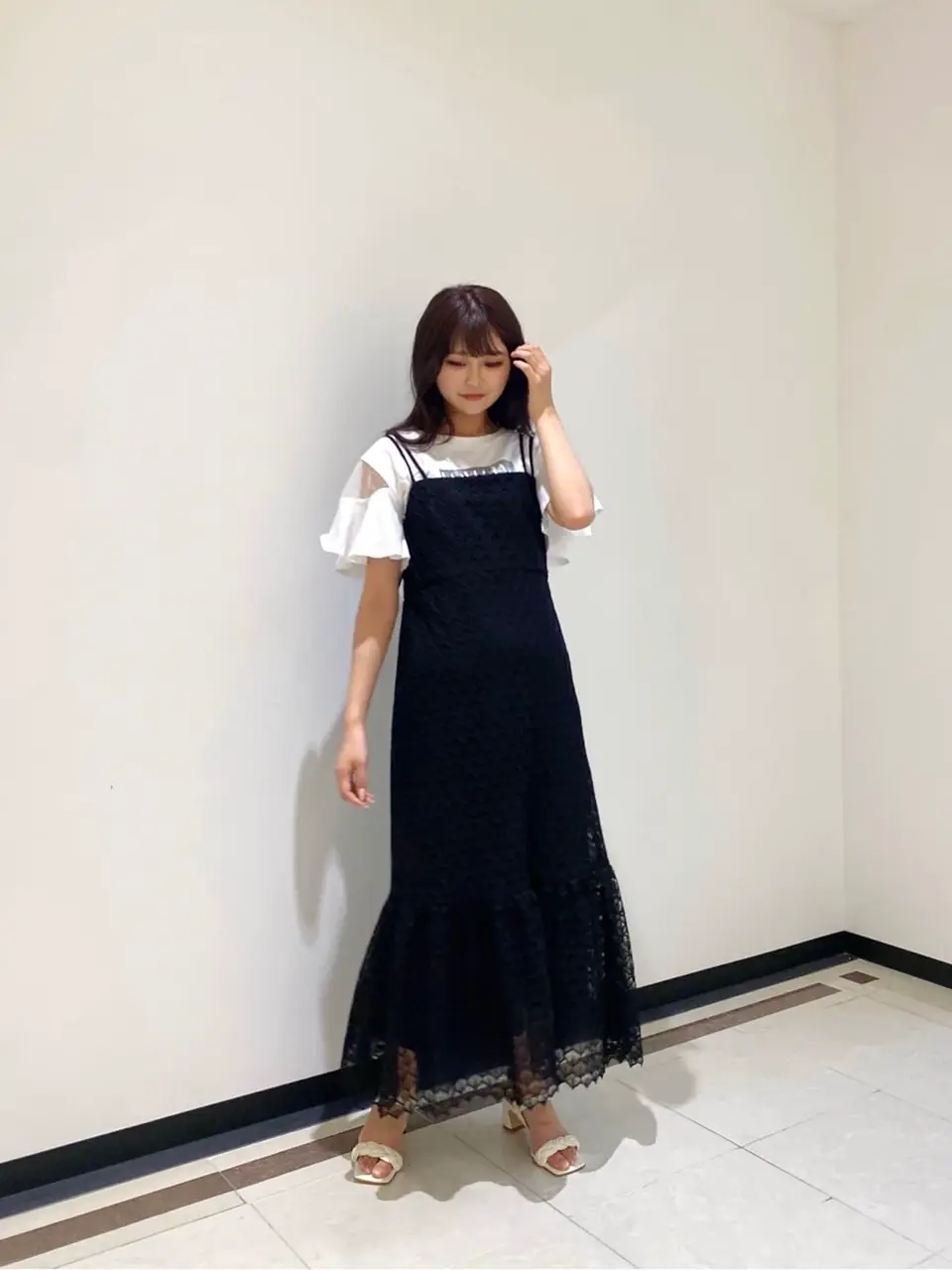 GRACE CONTINENTAL MORITA AI コーディネート画像