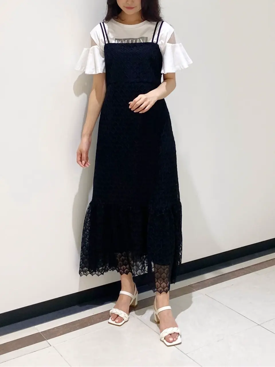 GRACE CONTINENTAL MORITA AI コーディネート画像