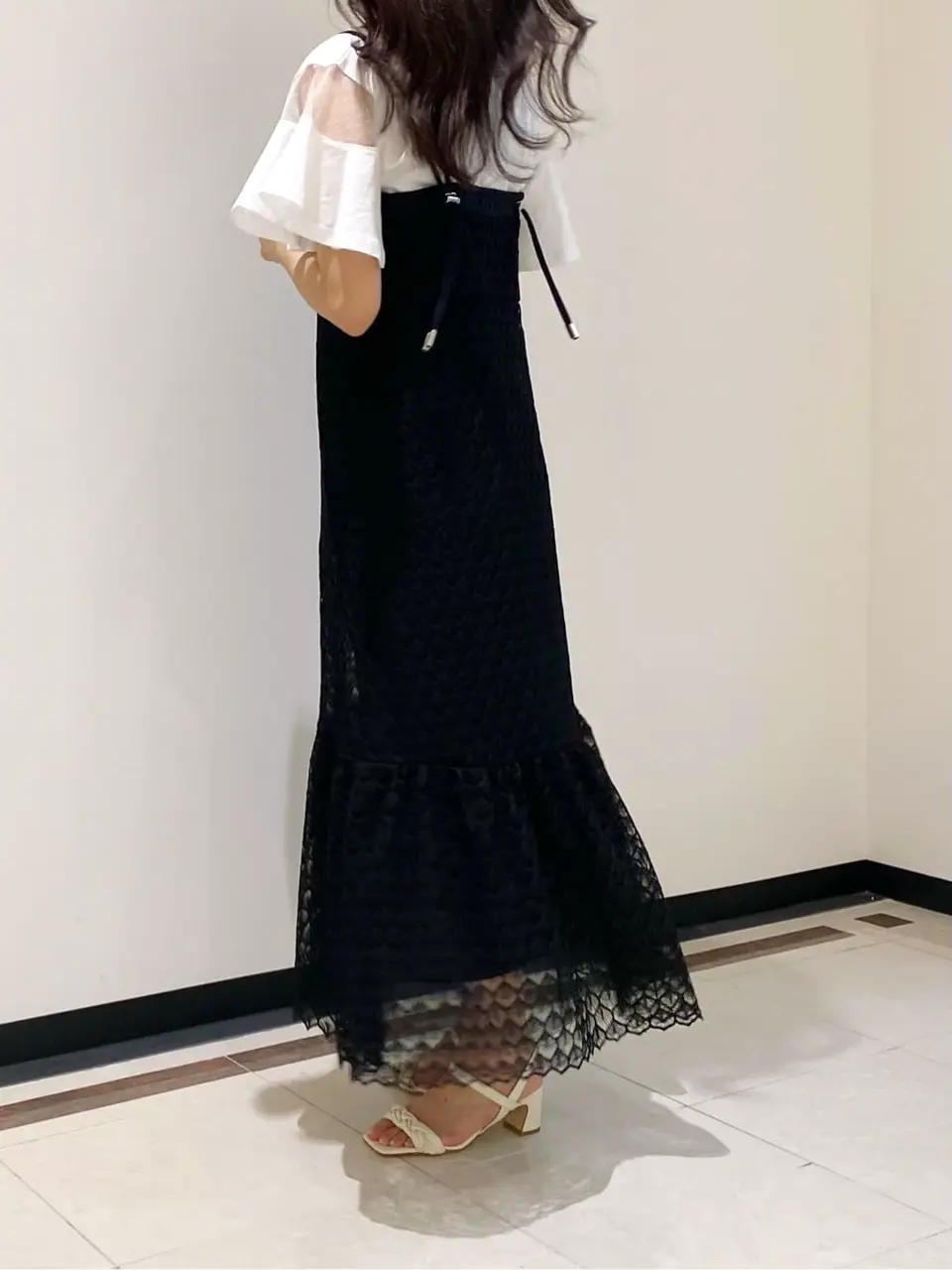 GRACE CONTINENTAL MORITA AI コーディネート画像