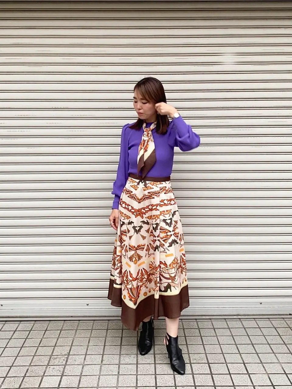 GRACE CONTINENTAL 古川温子 コーディネート画像