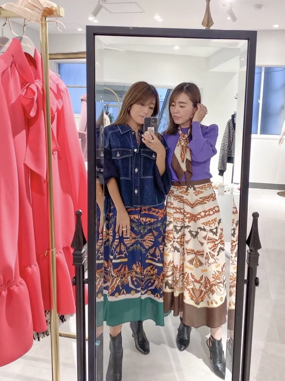 GRACE CONTINENTAL 古川温子 コーディネート画像