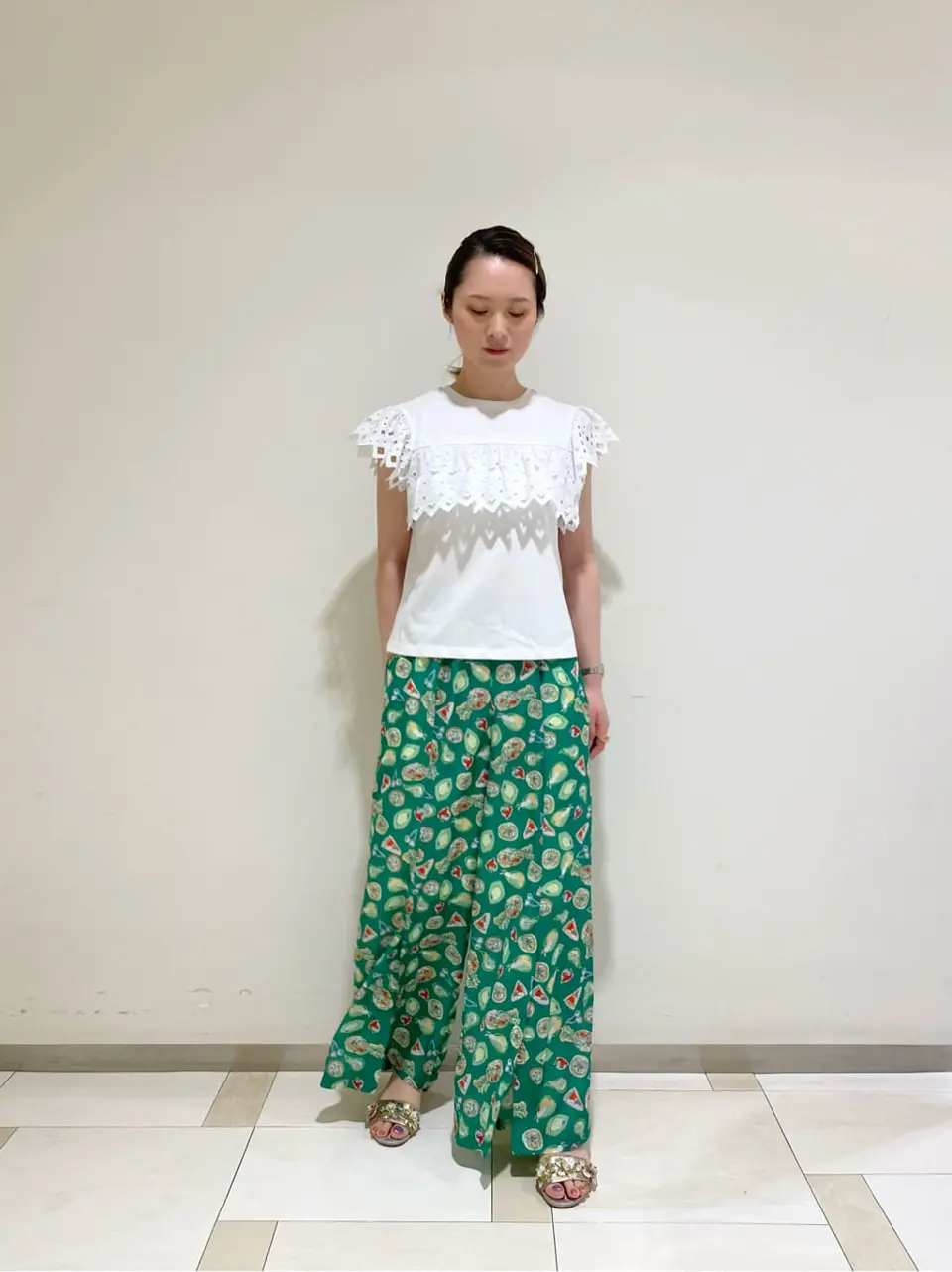 GRACE CONTINENTAL Kogane. コーディネート画像