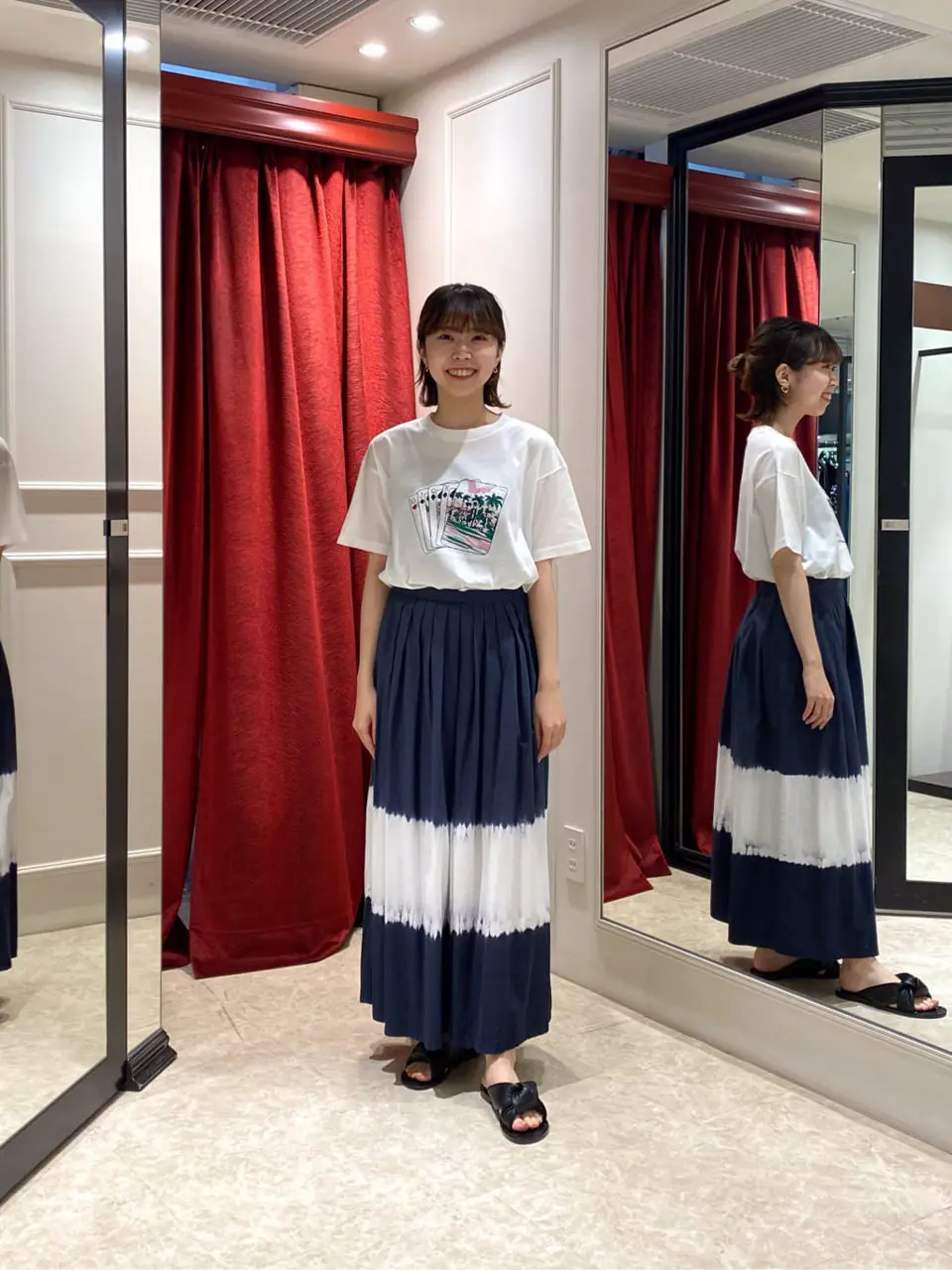 GRACE CONTINENTAL Abe コーディネート画像