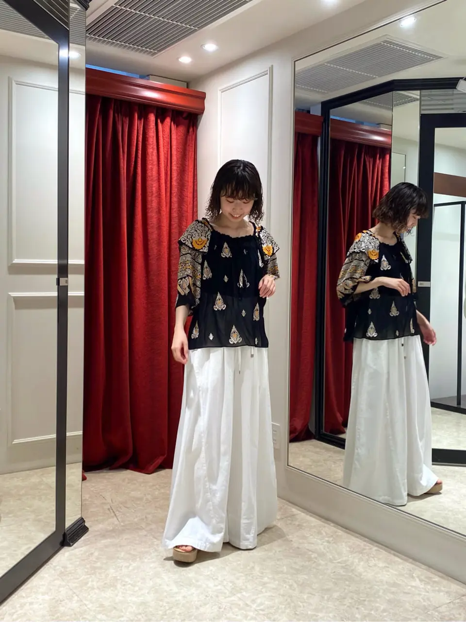 GRACE CONTINENTAL Abe コーディネート画像