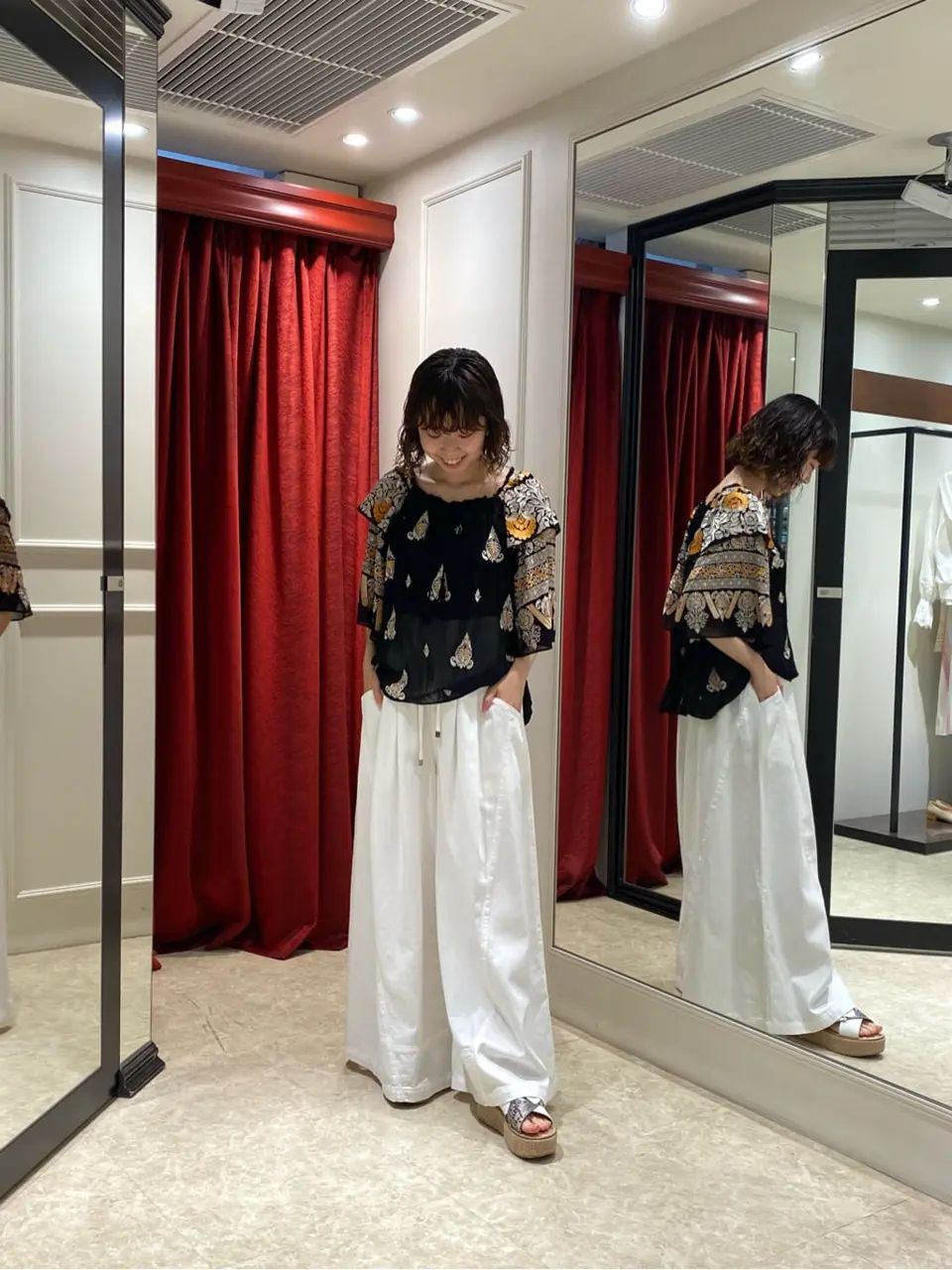 GRACE CONTINENTAL Abe コーディネート画像