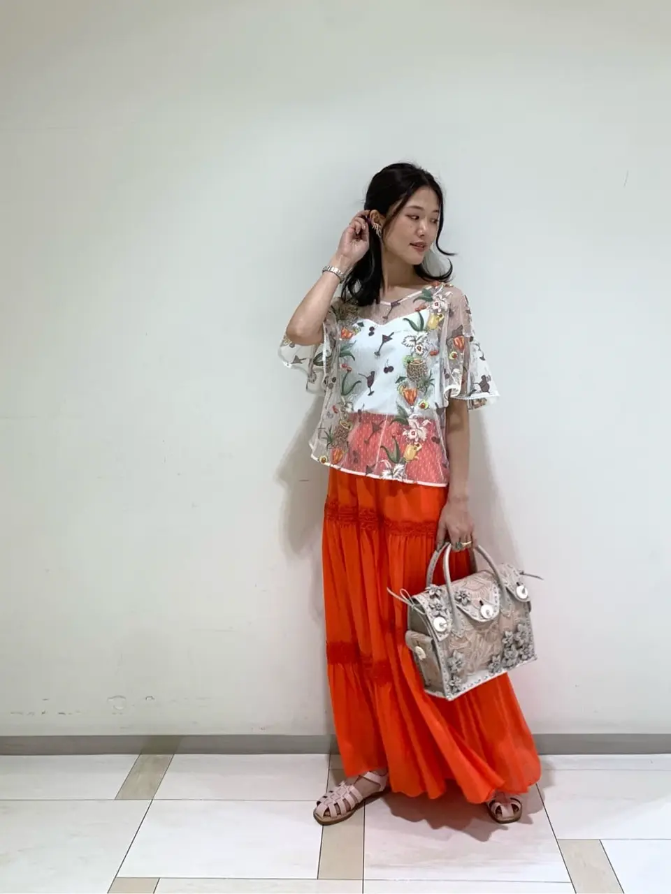 GRACE CONTINENTAL A.Kameyama コーディネート画像