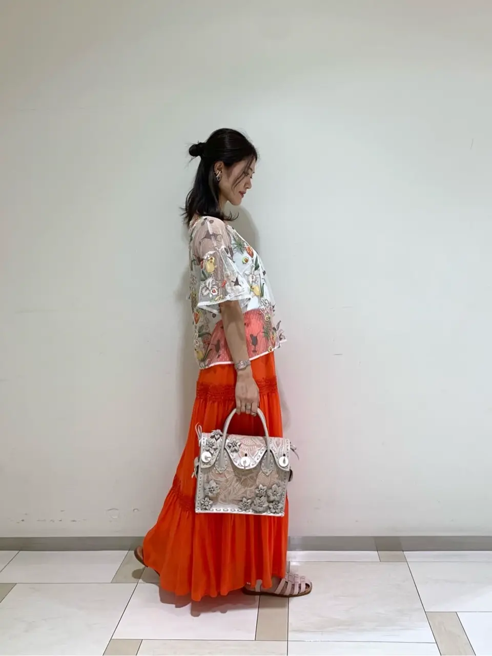 GRACE CONTINENTAL A.Kameyama コーディネート画像