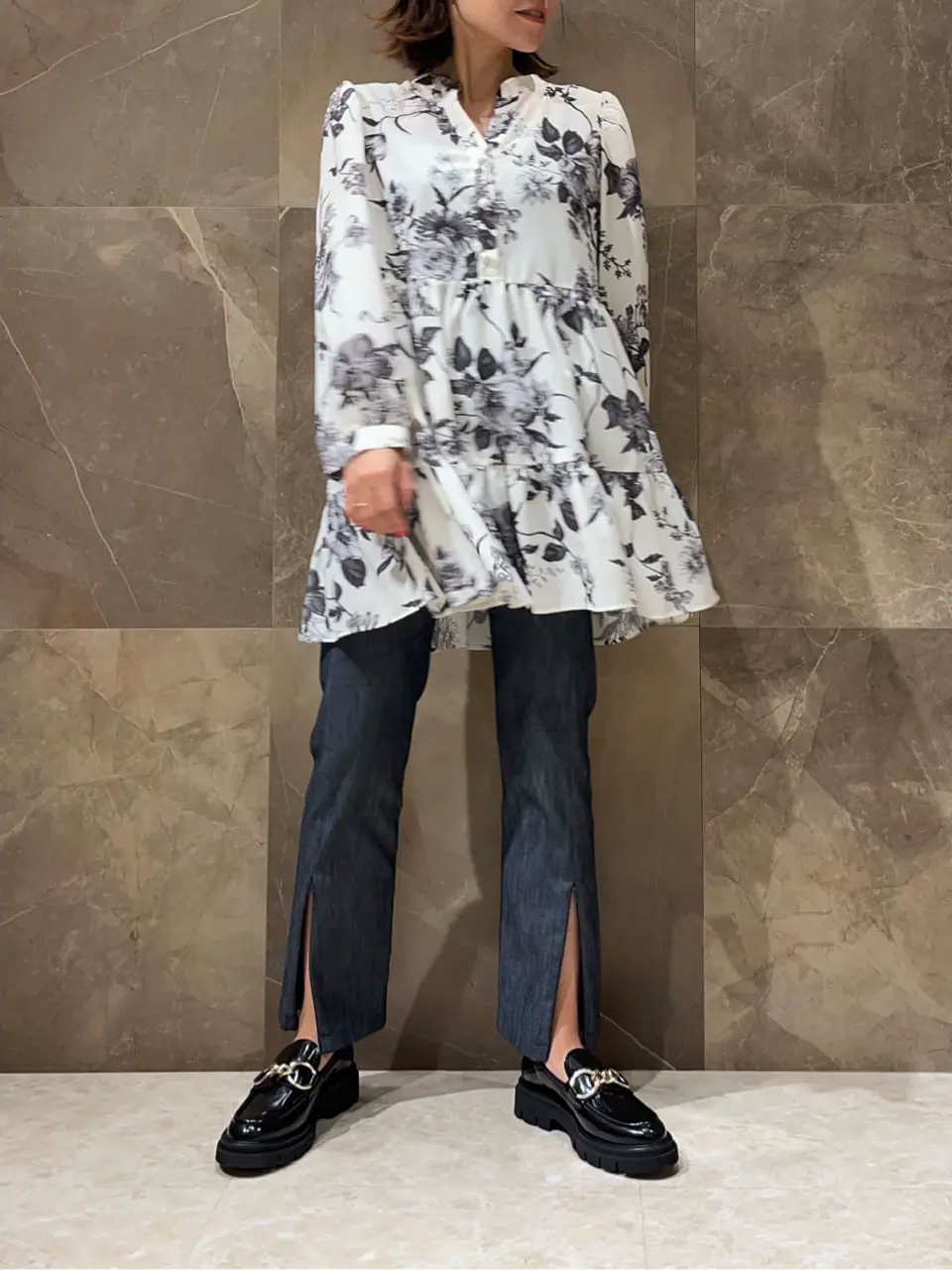 GRACE CONTINENTAL 穐山　香織 コーディネート画像