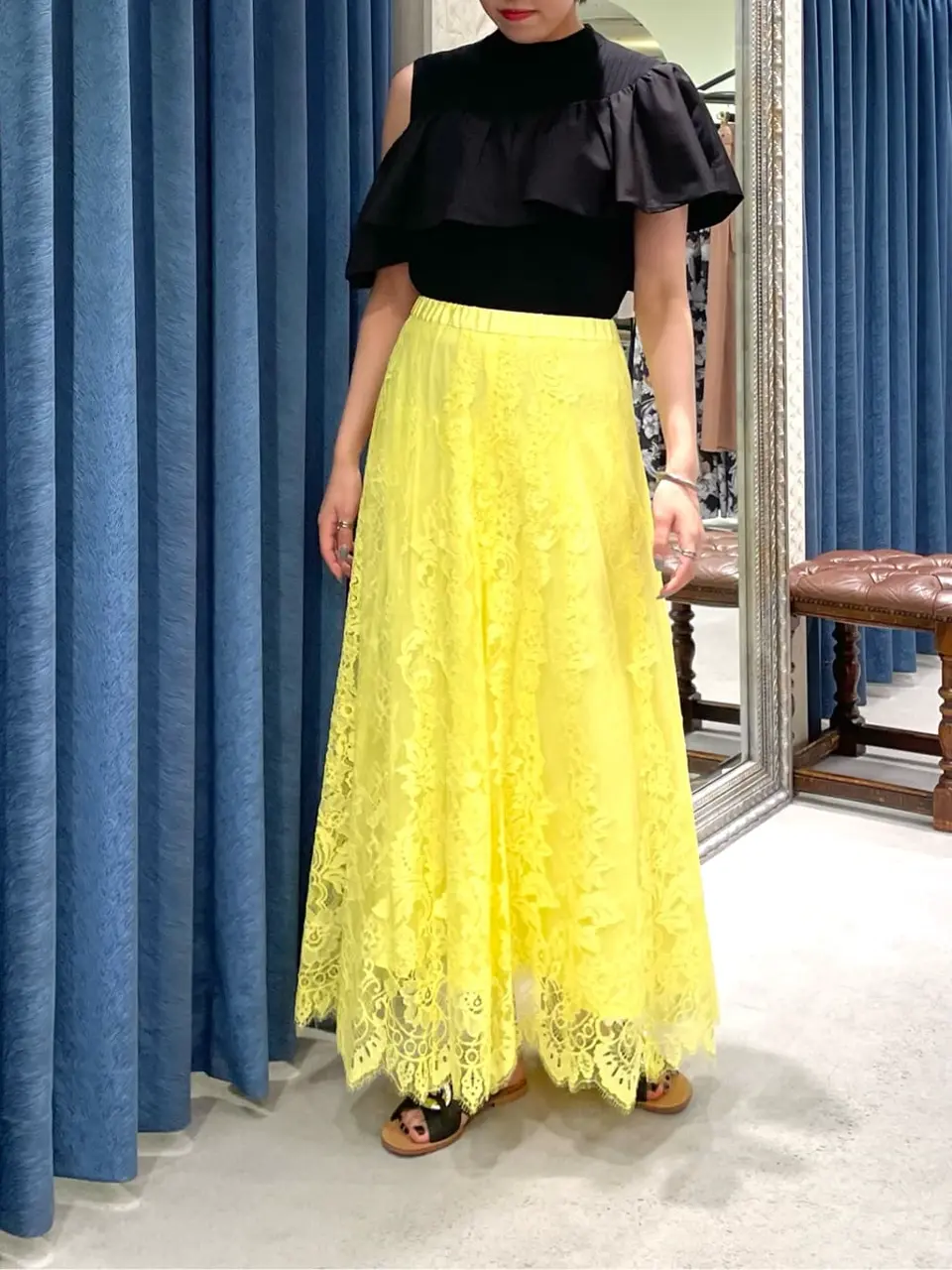 GRACE CONTINENTAL yoshi コーディネート画像